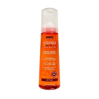 موس حالت دهنده مو فر کانتو مدل Wave Whip Curling Mousse حاوی شی باتر حجم 248 میلی لیتر