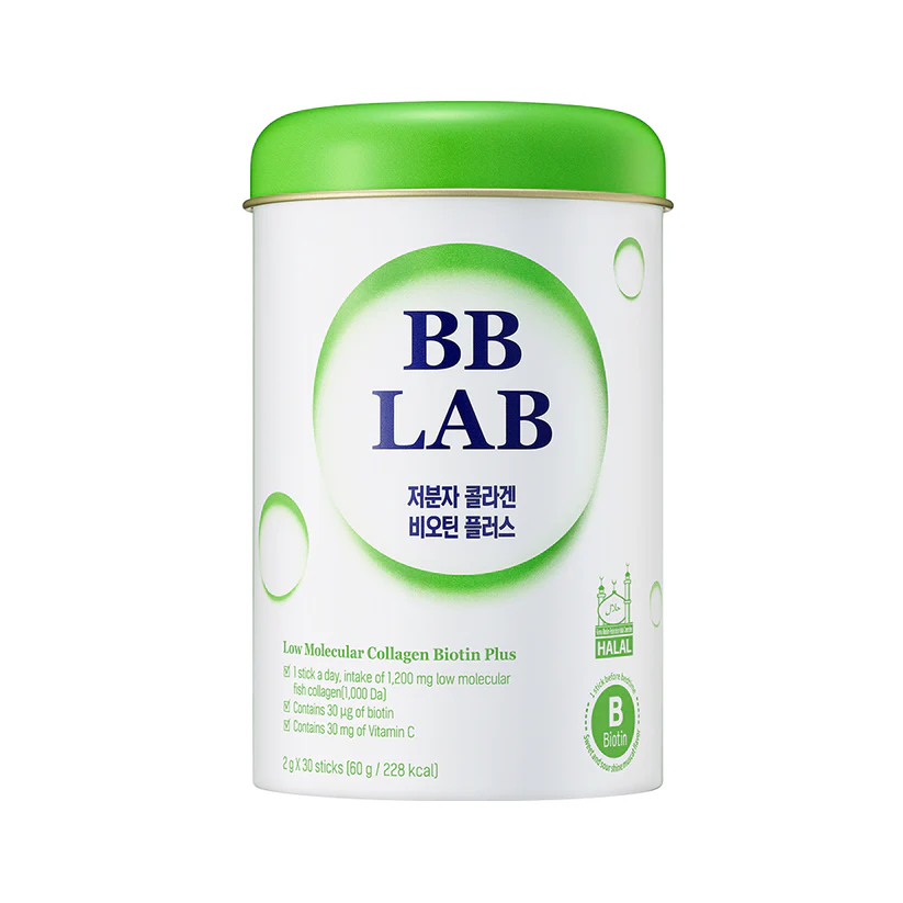 پودر کلاژن جوانساز بیوتین پلاس بی بی لب BB LAB Low Molecular Collagen Biotin Plus