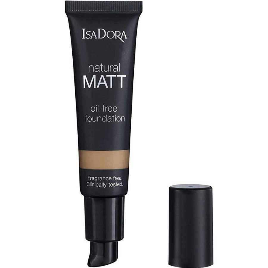 کرم پودر ایزادورا مدل Natural Matt (10-Matt Porcelain) حجم 35 میلی لیتر