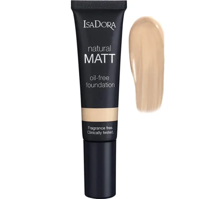 کرم پودر ایزادورا مدل Natural Matt (10-Matt Porcelain) حجم 35 میلی لیتر