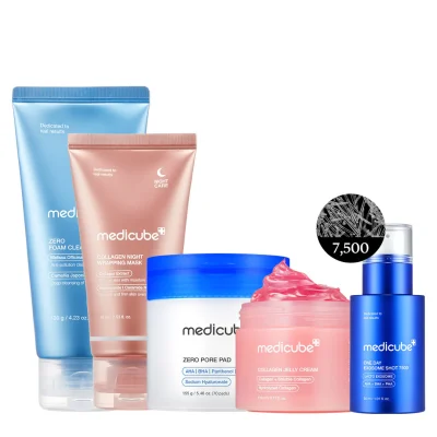 ست پوست شیشه ای و رفع منافذ مدی کیوب مدل Affordable Glass Glow Set