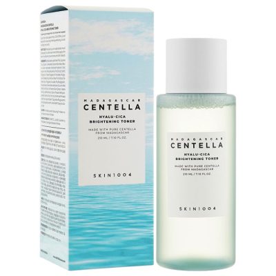 تونر آبرسان و درخشان کننده سنتلا هیالو سیکا اسکین 1004 مدل Centella Hyalu-Cica Brightening Toner