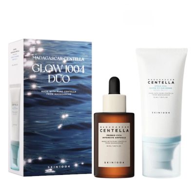 پک ضدآفتاب و سرم پروبیوسیکا اسکین 1004 CENTELLA Glow 1004 Duo Set