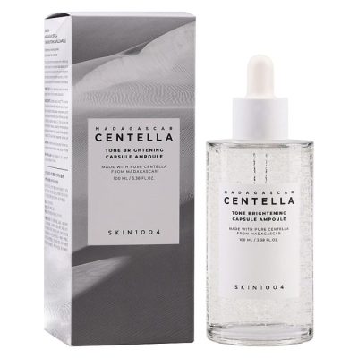 آمپول روشن‌کننده و ضد لک سنتلا اسکین 1004 مدل تون برایتنینگ (Skin1004 Madagascar Centella Tone Brightening Capsule Ampoule)