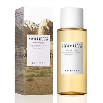 تونر تسکیندهنده و ترمیمکننده سنتلا ماداگاسکار اسکین 1004 (SKIN1004 Madagascar Centella Toning Toner)