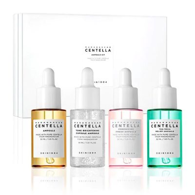 کیت آمپول ماداگاسکار سنتلا اسکین 1004 (SKIN1004 Madagascar Centella Ampoule Kit)