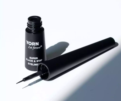 خط چشم مویی یورن مدل Super Black and Stay با رنگ مشکی عمیق