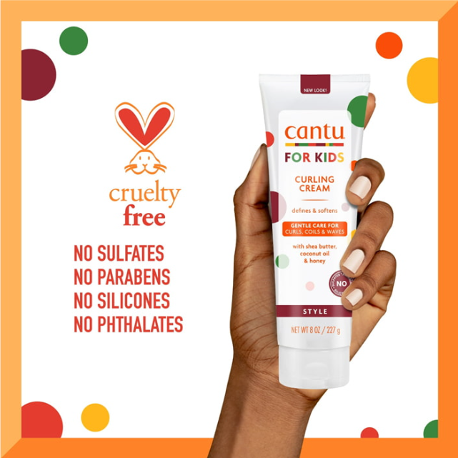 کرم فر کننده مو کودک کنتو مدل Curling Cream Kids وزن 227 گرم