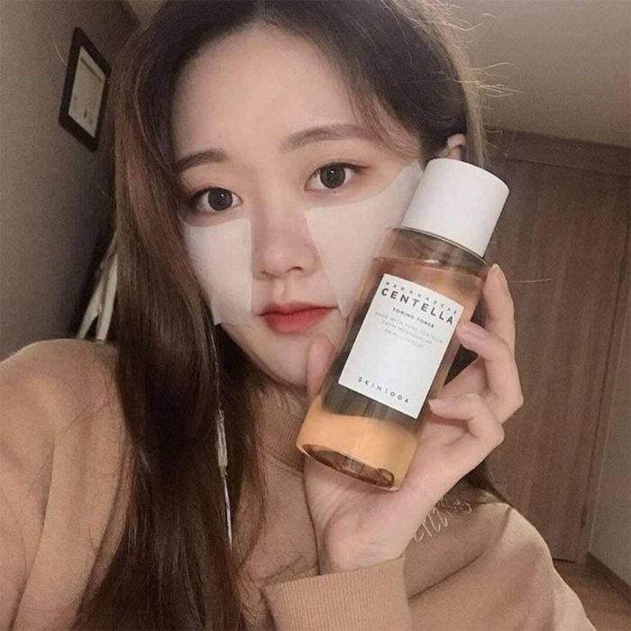 تونر تسکیندهنده و ترمیمکننده سنتلا ماداگاسکار اسکین 1004 (SKIN1004 Madagascar Centella Toning Toner)