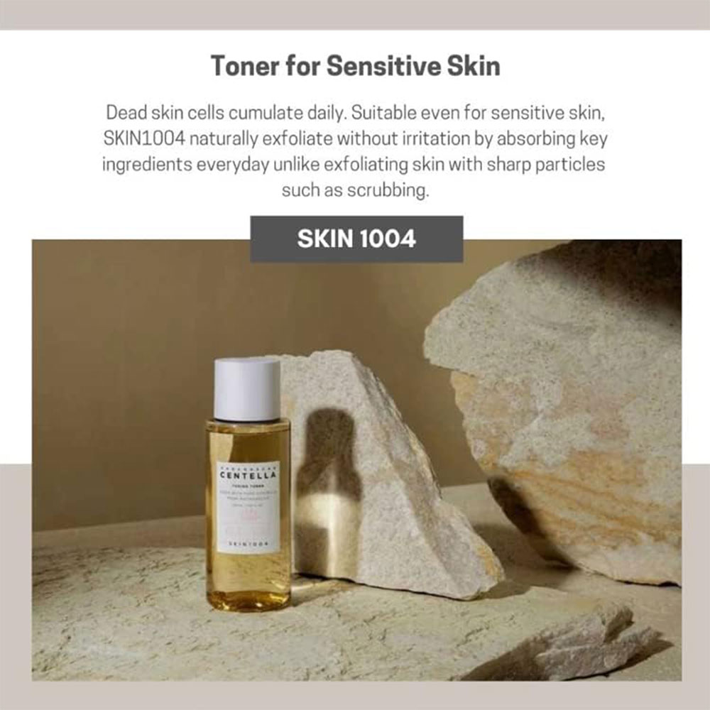تونر تسکیندهنده و ترمیمکننده سنتلا ماداگاسکار اسکین 1004 (SKIN1004 Madagascar Centella Toning Toner) - تصویر 4