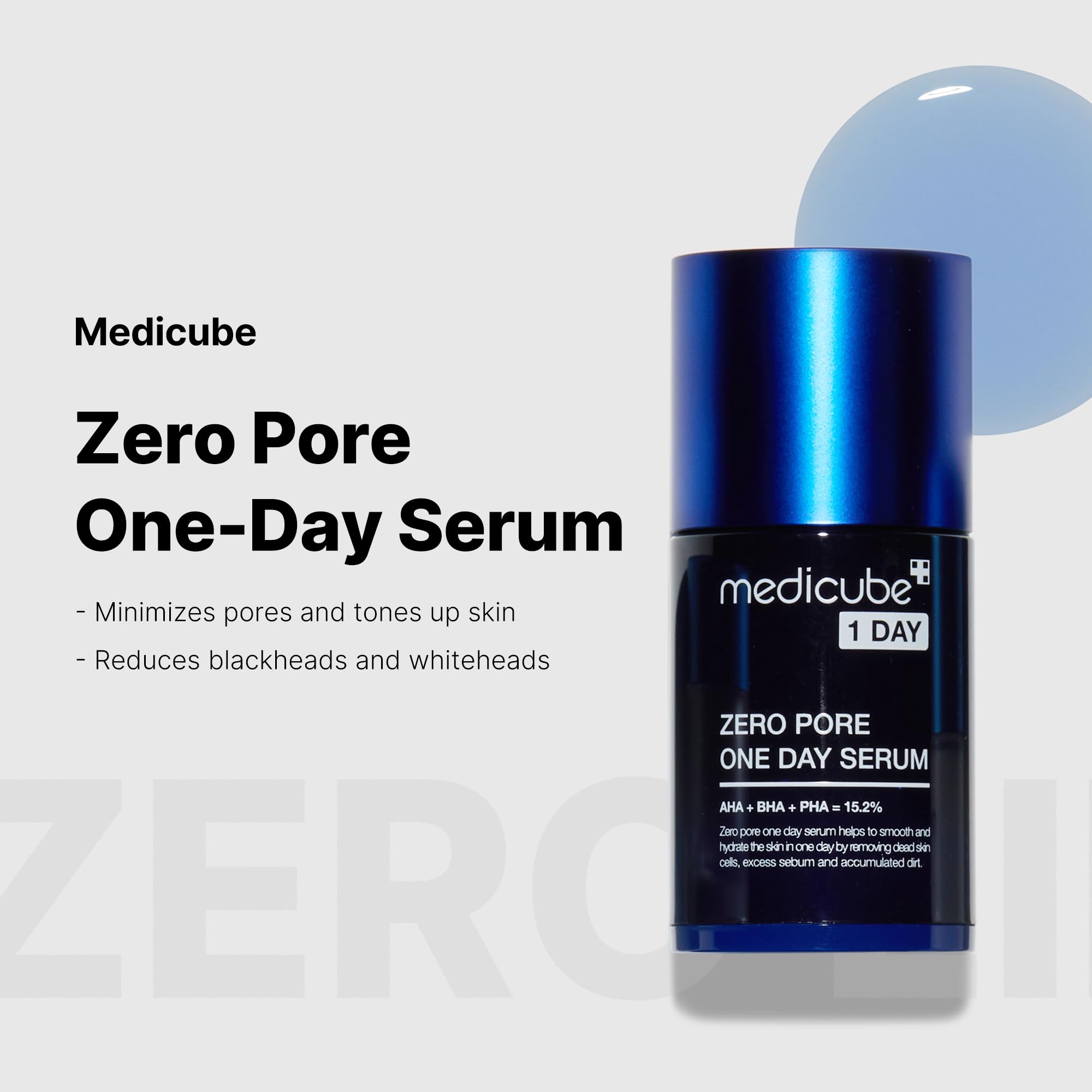 سرم لایه بردار و رفع منافذ وان دی مدی کیوب مدل Zero Pore One Day Serum - تصویر 4