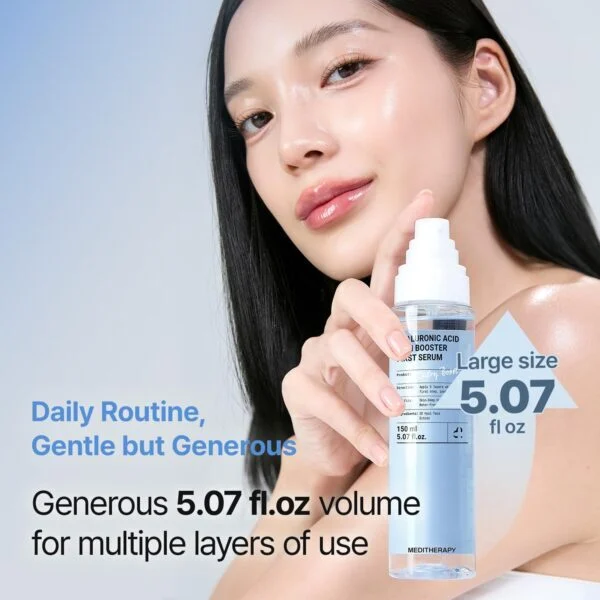 بوستر سرم هیالورونیک اسید آبرسان عمیق مدی تراپی Meditherapy Hyaluronic Acid Skin Booster First Serum - تصویر 6