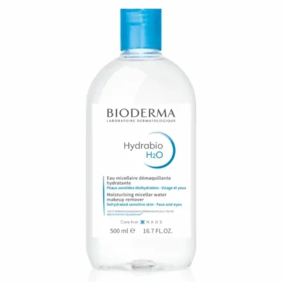 میسلار واتر بایودرما مدل Hydrabio H2O مناسب پوست‌های کم آب