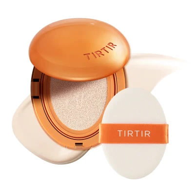 کوشن نارنجی تیر تیر TIRTIR Mask Fit AI Filter Cushion حجم 18 گرم | فول کاور با جلوه مات مخملی