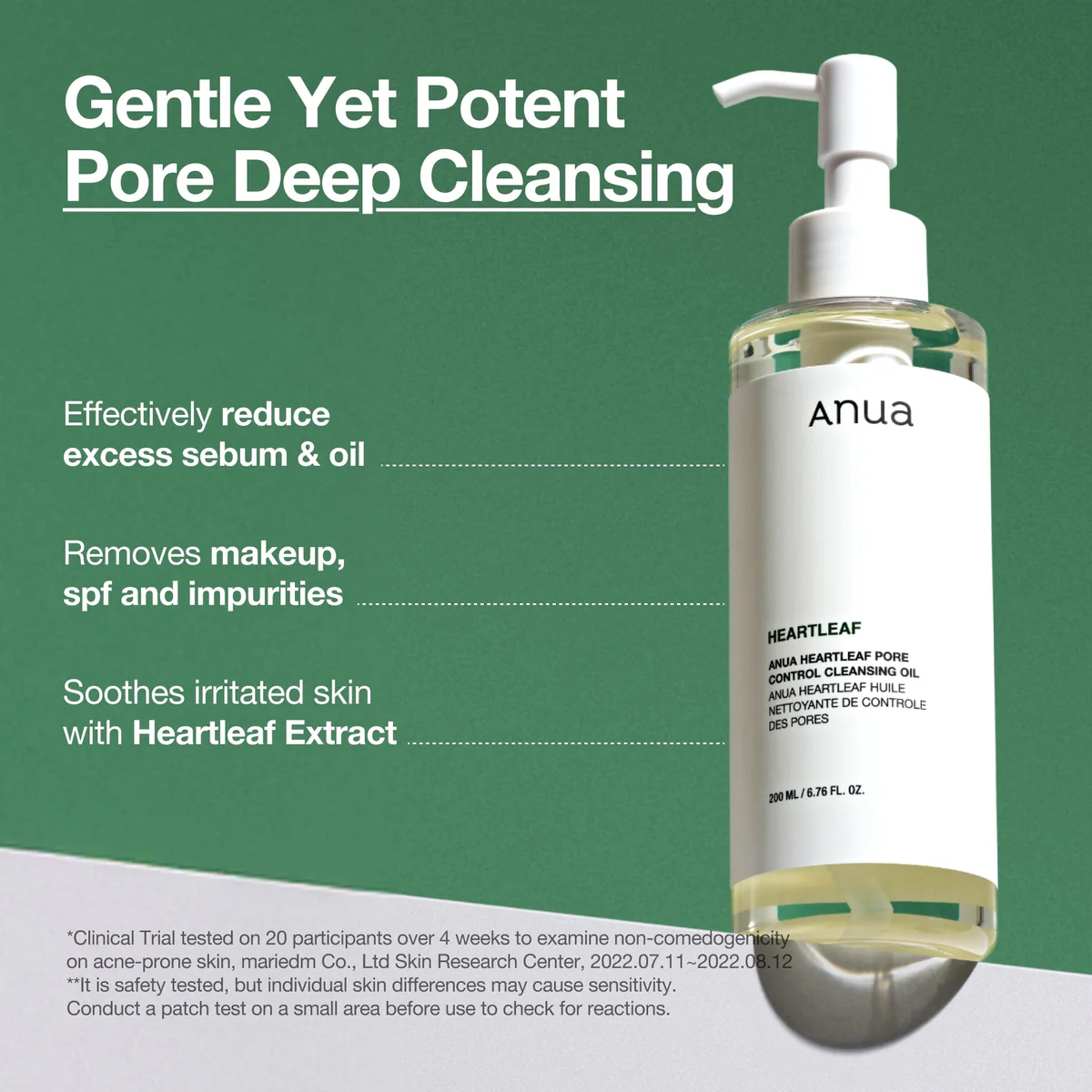 ست شوینده دو مرحلهای آنوا ANUA مدل Pore Control – پک تخصصی پاکسازی عمیق منافذ - تصویر 4