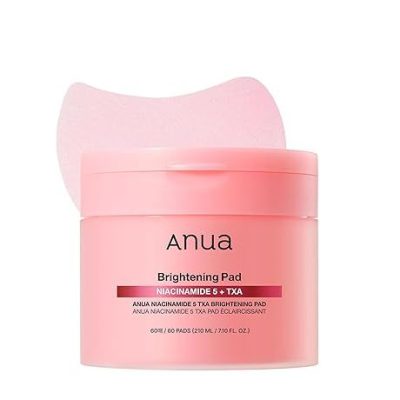 تونر پد روشنکننده و ضد لک نیاسینامید 5 و TXA آنوا ANUA Niacinamide 5 TXA Toner Pads