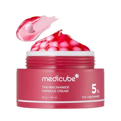 کرم کپسولی نیاسینامید و TXA مدی کیوب Medicube TXA + Niacinamide Capsule Cream