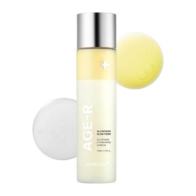 تونر شیر گلوتاتیون مدی کیوب (AGE-R Glutathione Glow Milk Toner)