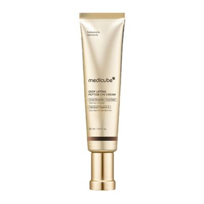 کرم دور چشم لیفتینگ و جوانساز پپتید مدی کیوب Medicube Deep Lifting Peptide Eye Cream
