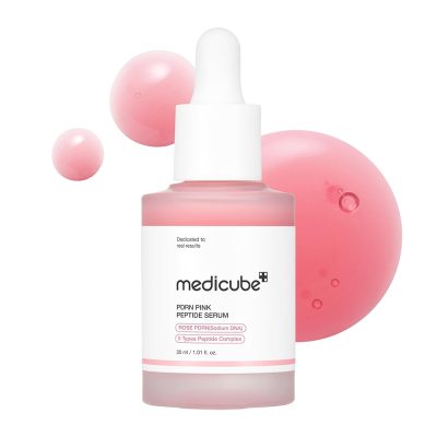 سرم صورتی پپتید و PDRN مدی کیوب Medicube PDRN Pink Peptide Serum