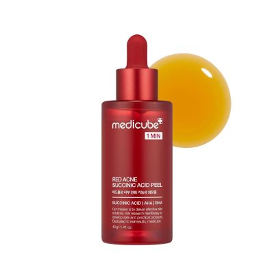 سرم پیلینگ و ضد آکنه تخصصی مدیکیوب مدل Red Acne Succinic Acid Peel