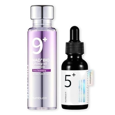 ست پوست شیشه‌ای نامبوزین (Glow & Plump Skin Goal Set)؛ ترکیبی طلایی برای روشن‌کنندگی و جوان‌سازی همزمان