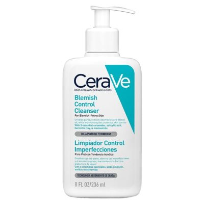 ژل شستشوی ضد جوش سراوی مدل Blemish Control حجم 236 میلی لیتر