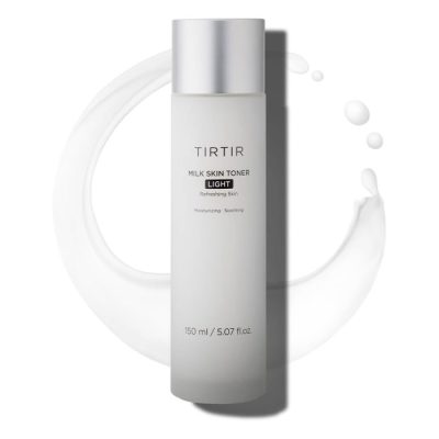 تونر میلک لایت تیرتیر TIRTIR Milk Toner آبرسان و روشن کننده پوست 150 میلی لیتر