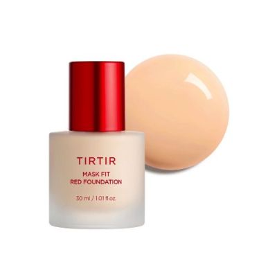 کرم پودر تیر تیر TIRTIR Mask Fit Red Foundation حجم 30 میلی لیتر | پوشش کامل و ماندگاری بالا
