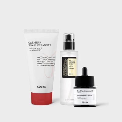 پک رفع منافذ و آکنه کوزارکس مدل Acne & Pore Care Set روتین تخصصی کنترل جوش و منافذ باز