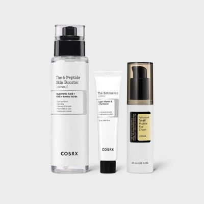 پک ضد چین و چروک کوزارکس مدل Wrinkle Care Set روتین تخصصی جوانسازی و ضدپیری پوست