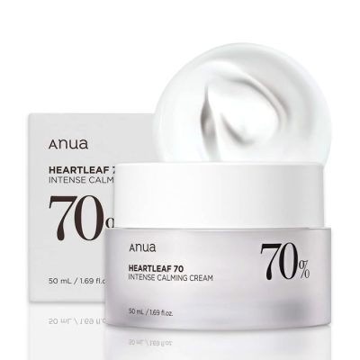کرم مرطوبکننده و تسکیندهنده اینتنس ۷۰٪ هارتلیف آنوا (Anua Heartleaf 70% Intense Calming Cream)