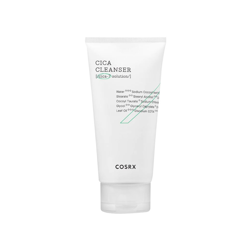 شوینده ضدجوش و التهاب سیکا کوزارکس مدل Cosrx Cica Cleanser حجم 150 میل پاکسازی ملایم و تسکیندهنده پوست