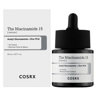 سرم نیاسینامید 15 درصد کوزارکس مدل The Niacinamide 15 Serum حجم 20 میلیلیتر