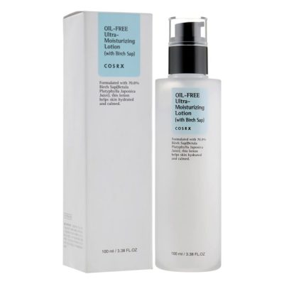 لوسیون مرطوب‌کننده و آبرسان فاقد چربی کوزارکس (Cosrx Oil-Free Ultra-Moisturizing Lotion)