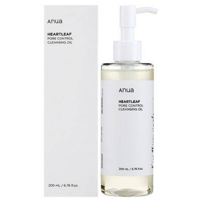 روغن پاککننده و کنترل منافذ هارتلیف آنوا (Anua Heartleaf Pore Control Cleansing Oil)