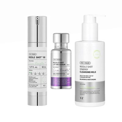 ست رفع منافذ و لیفتینگ ریدل شات 100 وی تی VT COSMETICS Bundle CICA Reedle Shot 100