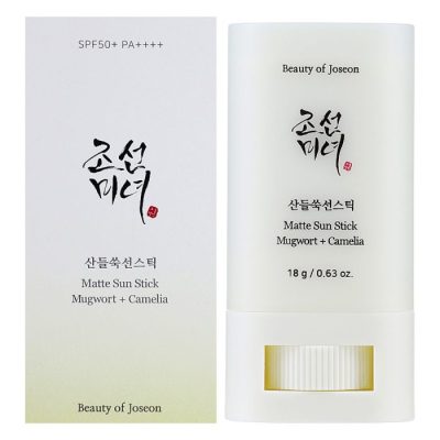 ضد آفتاب استیکی مات بیوتی آف جوسان مدل Matte Sun Stick Mugwort + Camelia SPF50+ PA++++