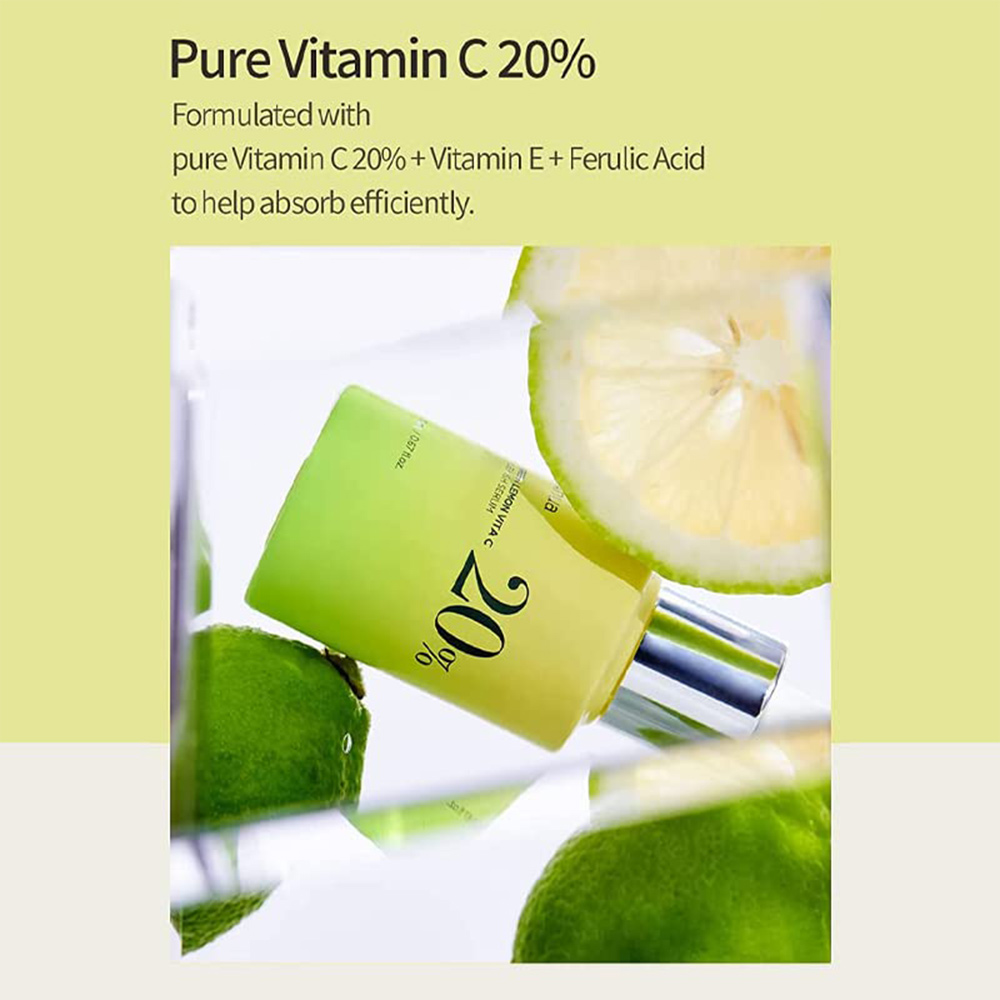 سرم ضدلک و روشنکننده لیمو سبز آنوا (Anua Green Lemon Vita C Blemish Serum) - تصویر 5