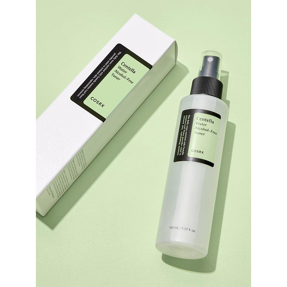 تونر آبرسان و ضدلک سنتلا واتر کوزارکس مدل Cosrx Centella Water Toner تونر تسکیندهنده و ترمیمکننده پوست حساس - تصویر 2