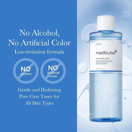 تونر کنترل منافذ و لایهبردار مدی کیوب مدل Zero Pore Toner - تصویر 3