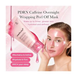 ماسک شب پیدیآران و کافئین مدیکیوب مدل PDRN Pink Caffeine Wrapping Mask - تصویر 6