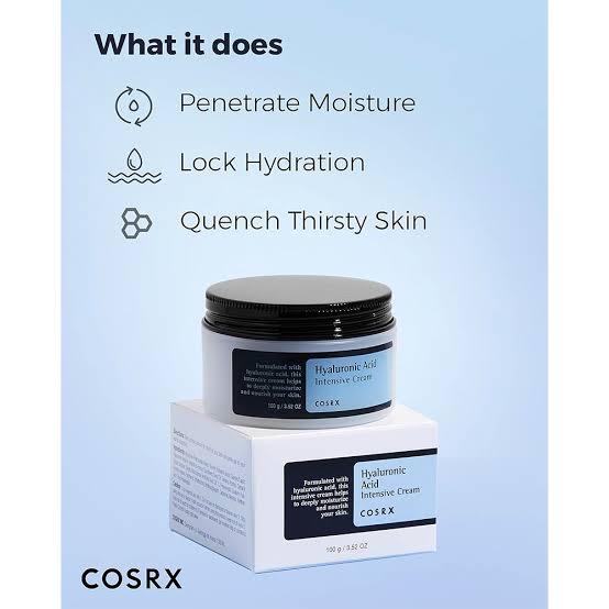 کرم هیالورونیک اسید فشرده کوزارکس (Cosrx Hyaluronic Acid Intensive Cream)