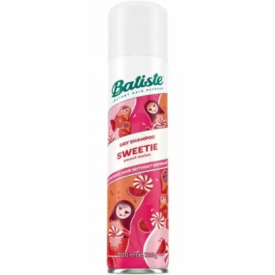 شامپو خشک باتیست Sweetie با رایحه تمشک و وانیل حجم 200 میلی لیتر