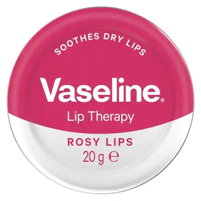 بالم لب وازلین مدل Lip Therapy Rosy حجم 20 گرم | مرطوبکننده و نرمکننده لب با رنگ طبیعی صورتی