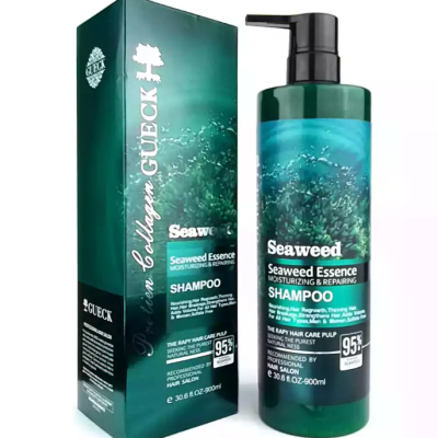 شامپو جلبک دریایی گویک GUECK Seaweed بدون سولفات ضد ریزش و تقویت کننده مو حجم 900 میلی لیتر
