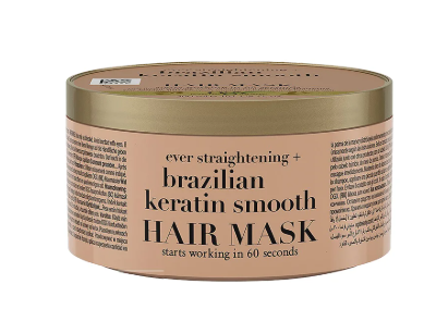 ماسک مو صاف کننده و ترمیم کننده کراتین برزیلی او جی ایکس Ever Straightening Brazilian Keratin Smooth حجم 300 میل