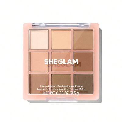 پالت سایه چشم 9 رنگ شیگلم مدل Forever Matte EyeShadow Palette حجم 9.5 گرم