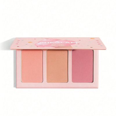 پالت رژگونه 3 رنگ شیگلم مدل Sweet Cheeks Blush Trio