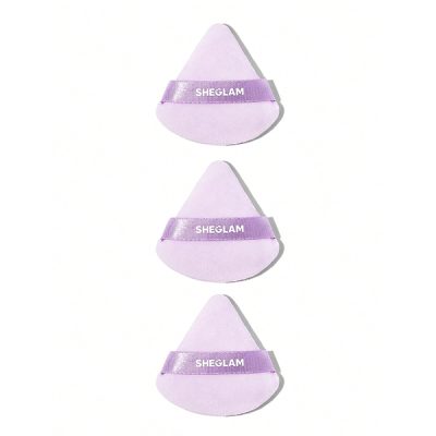 پد آرایشی 3 عددی شیگلم مدل Insta-Ready Powder Puff Poudrier
